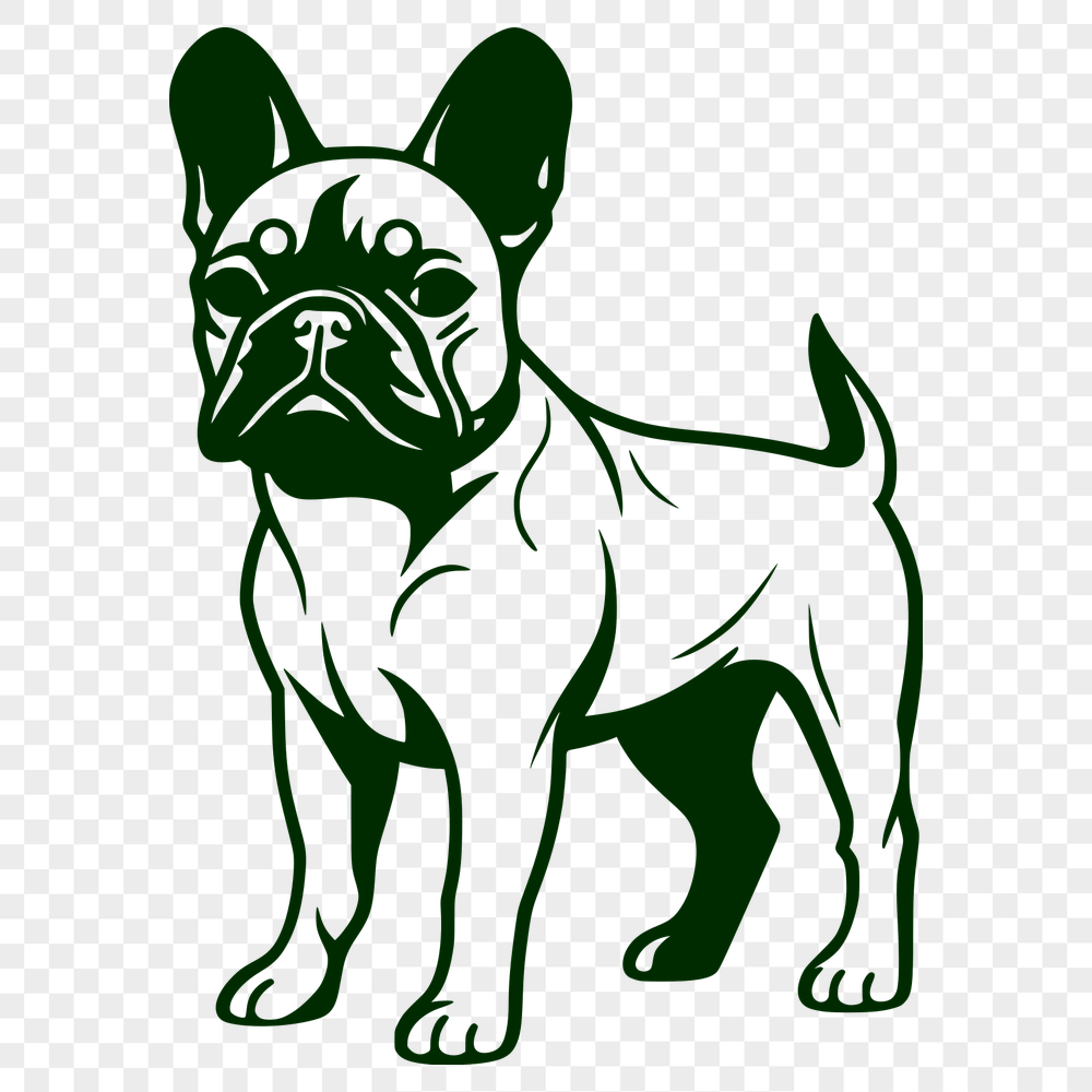 Free Stunning French Bulldog Digital Artwork