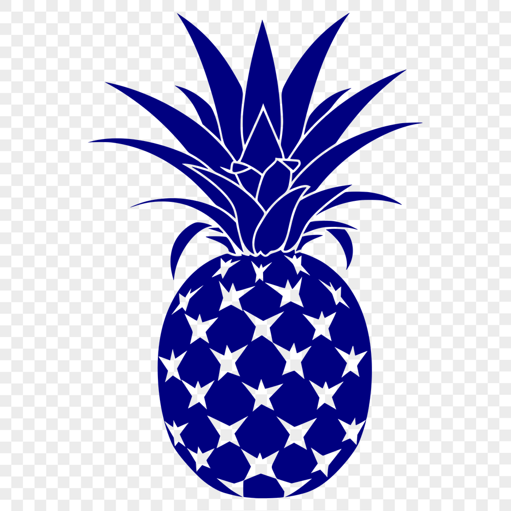 Free Unique Pineapple Design