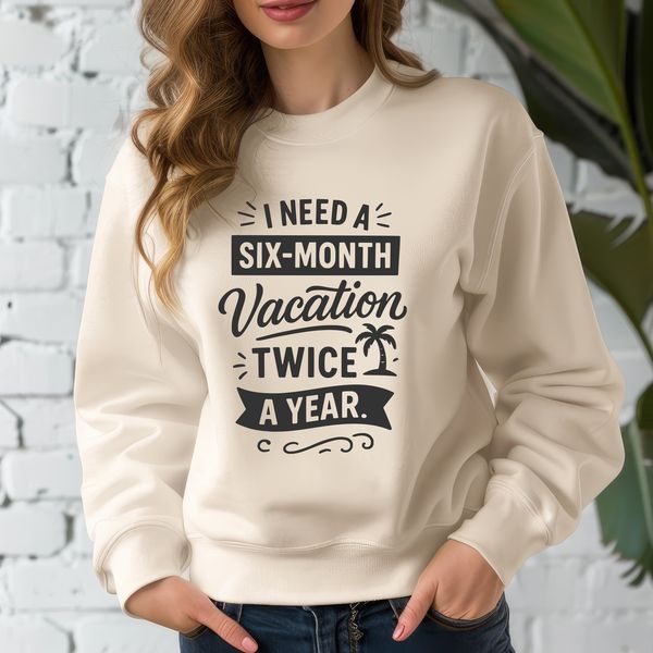 Laughter on the Road A vacation-themed quote in a stylized font with a humorous tone.