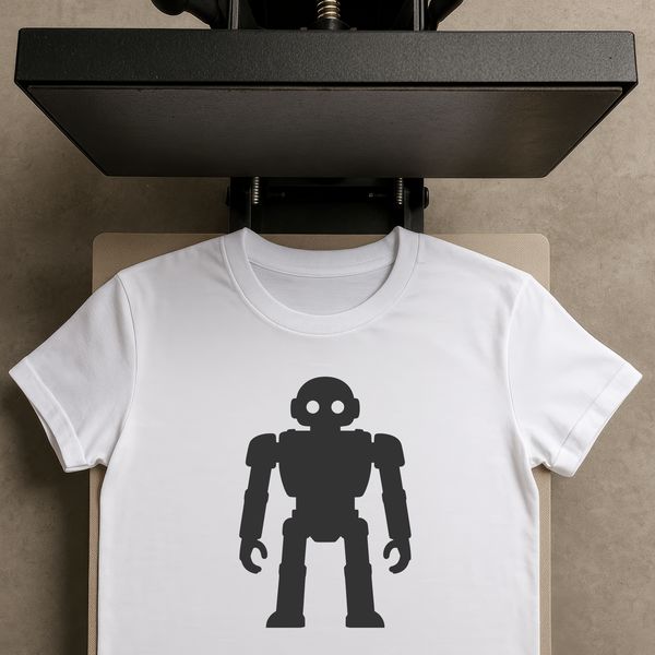 A detailed illustration of a robot in a futuristic setting, suitable for commercial or personal projects.