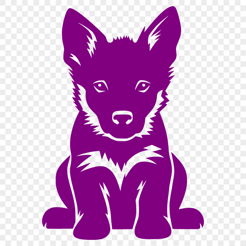 Free German Shepherd SVG, PNG, PDF And DXF Files