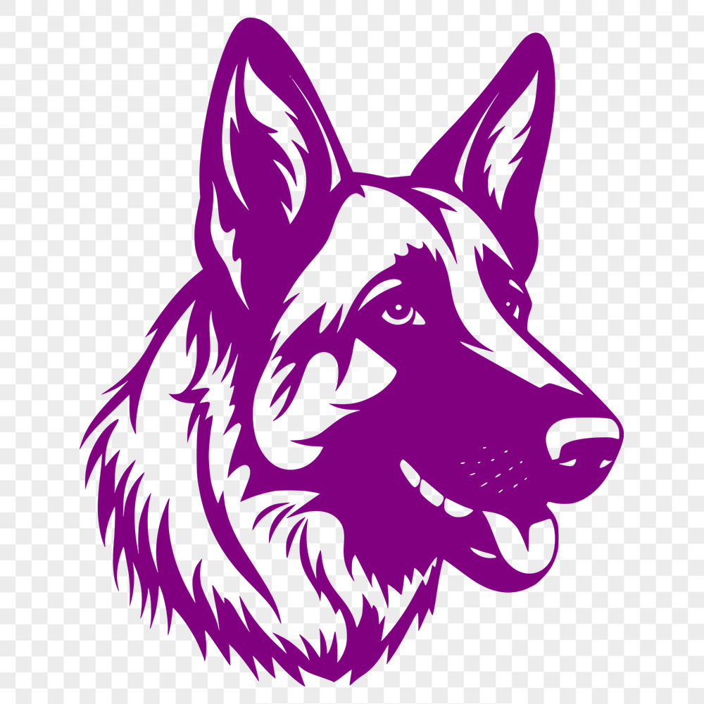 Unique German Shepherd Decal