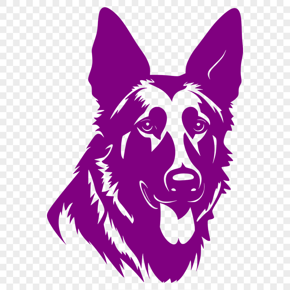 Unique German Shepherd Template