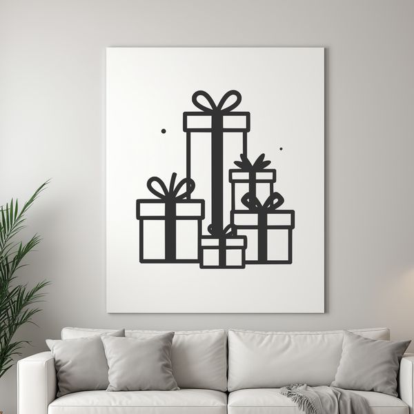 A wrapped gift box with a bow on top, ready to be opened.