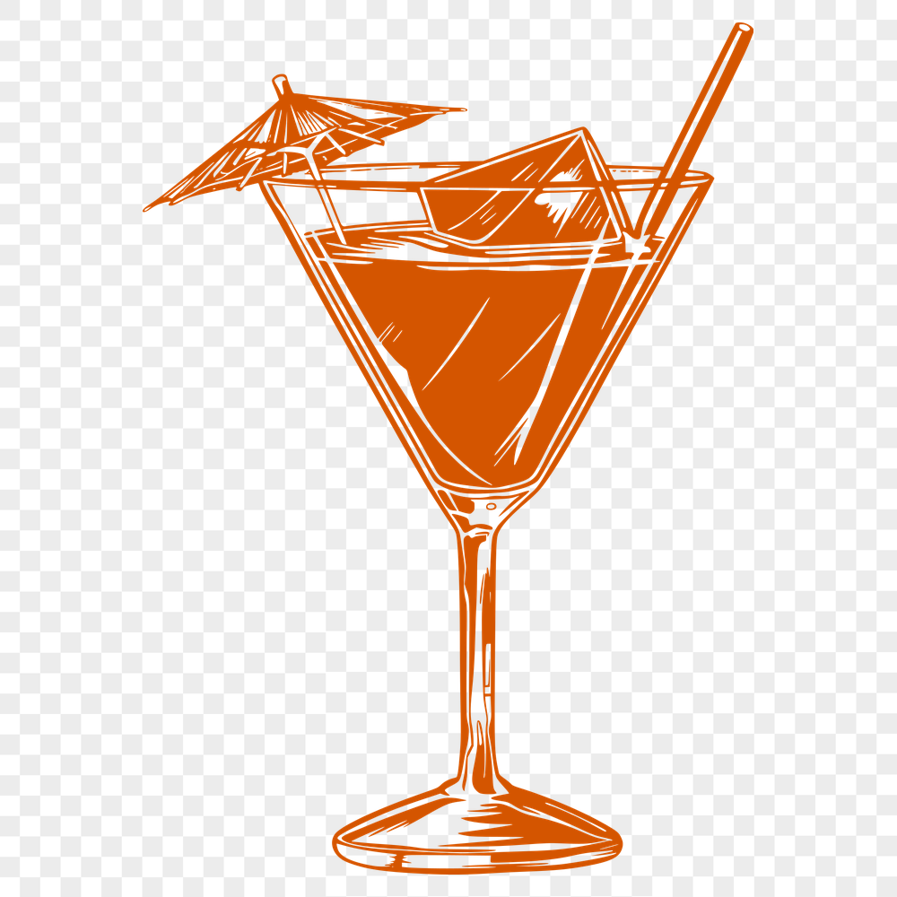 Free Cocktail - For Glowforge Project