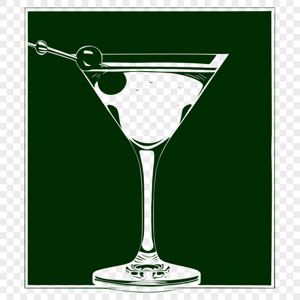 Beautiful Cocktail - SVG Format