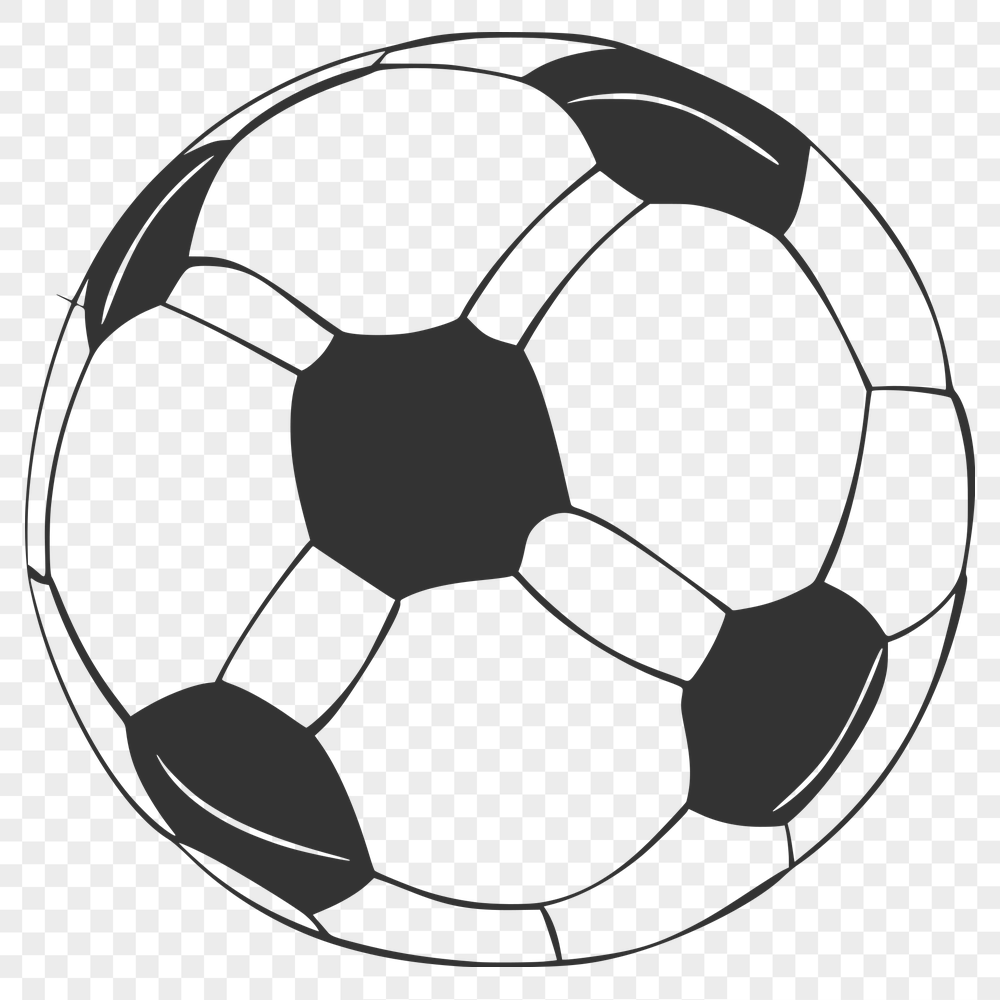 Stunning Soccer Ball Digital Drawing