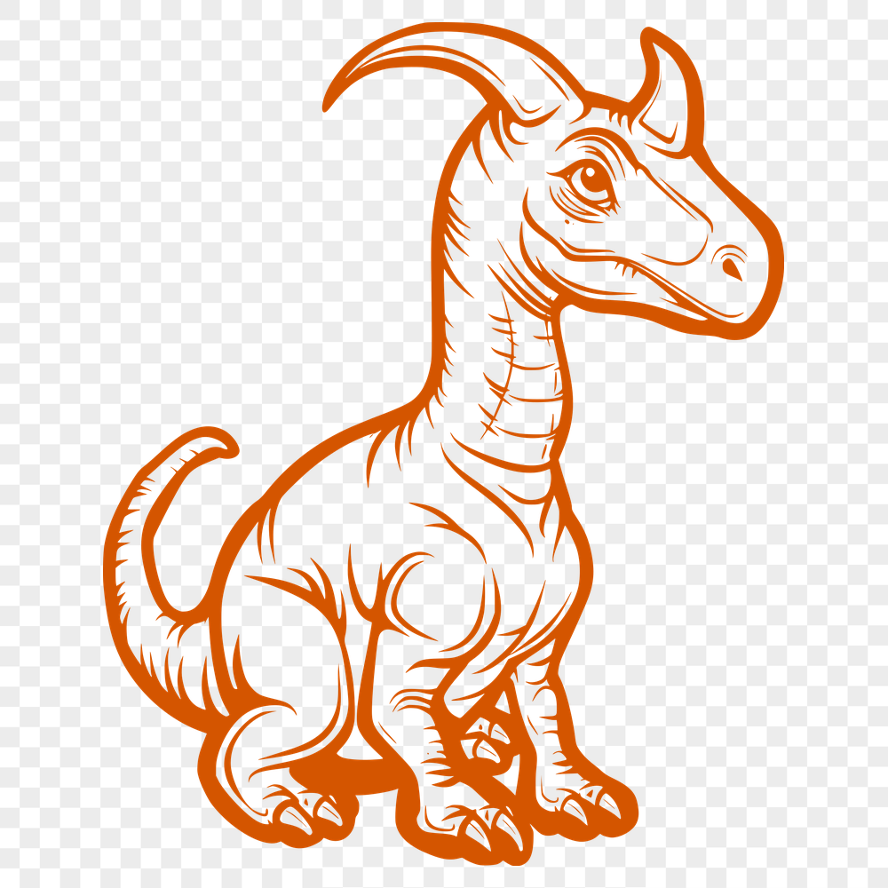 Creative Dinosaur - Laser SVG