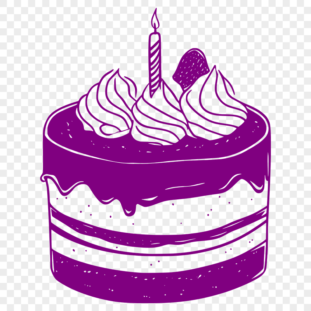 Free Unique Cake Printable Image PDF - Commercial Use