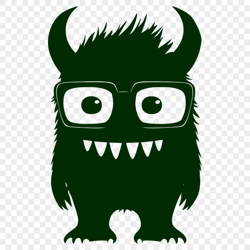 Free Monster SVG - For Craft Project