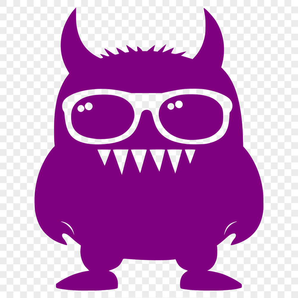 Free Unique Monster Digital Artwork PNG - Commercial Use