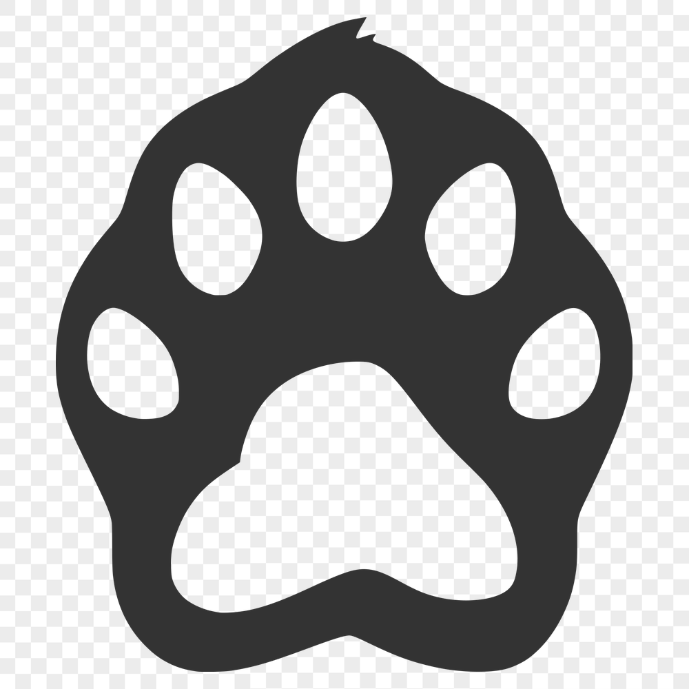 Creative Animal Paw - Vinyl DXF Free Download