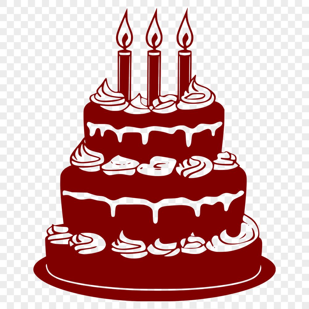 Free Unique Cake - Free DXF Download, Commercial Use