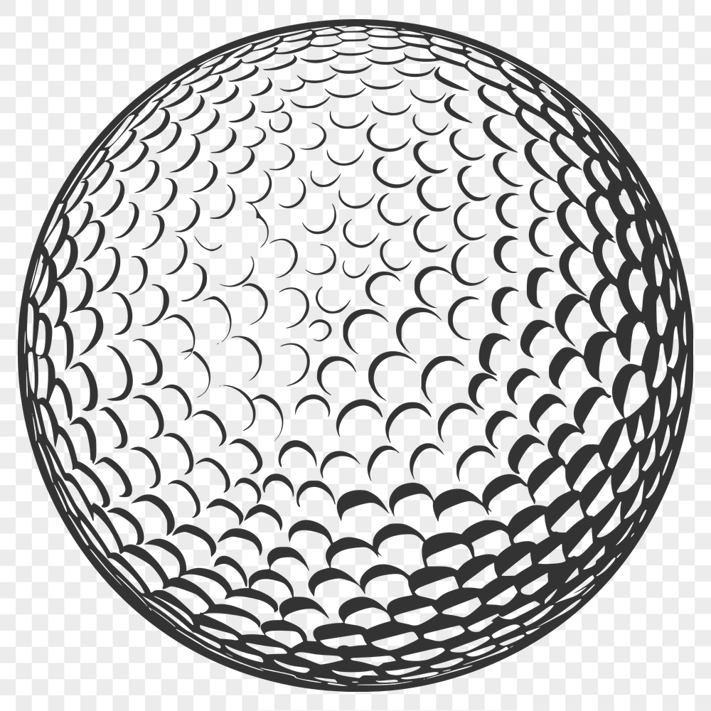 Stunning Golf Ball - For Laser Cutter Project