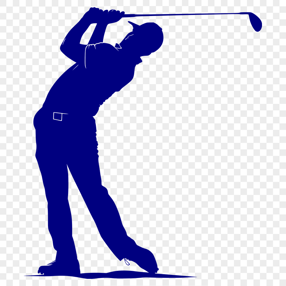 Unique Golfer Clipart