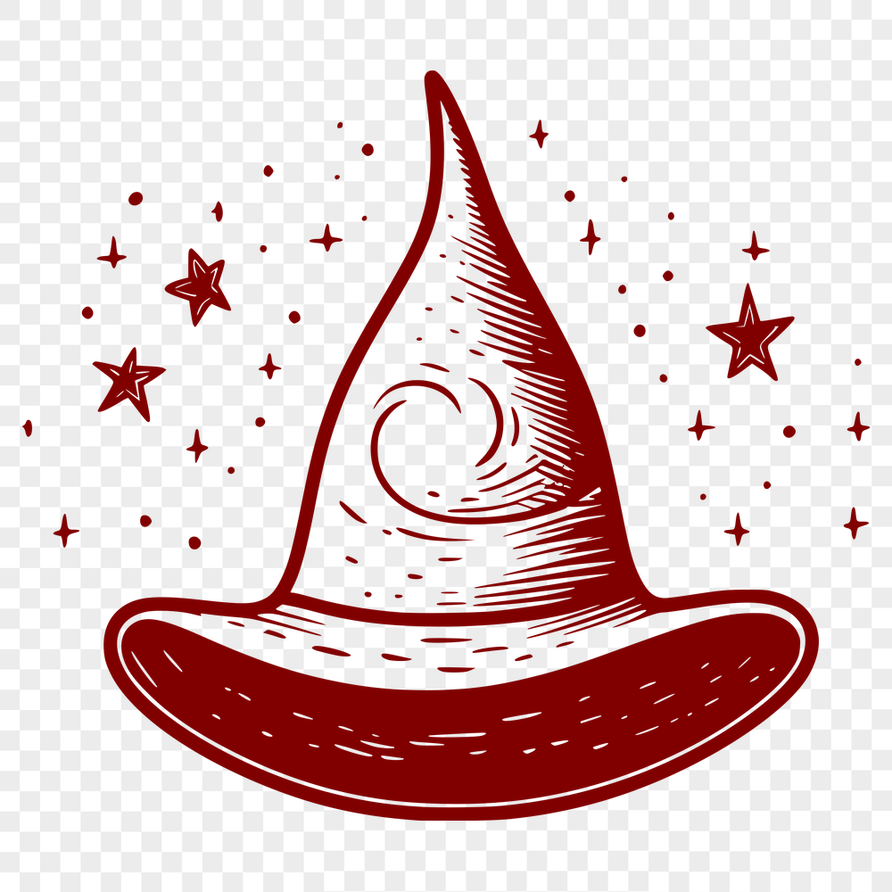 Creative Witch Hat - For Laser Project