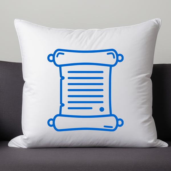 A traditional graduation diploma scroll with rolled paper and a ribbon at the top, suitable for commercial use.
