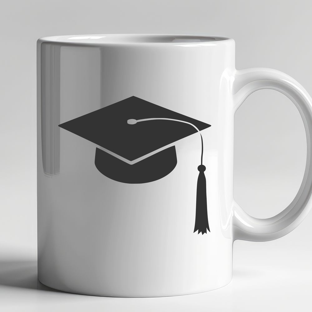 Celebrating Academic Success Icon A vector illustration of a graduation cap symbolizing academic achievement in education.