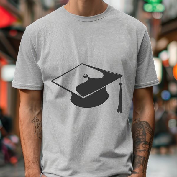 Education Symbol Vector Image Free Download A graduation cap icon made from vector lines, suitable for use in educational materials.