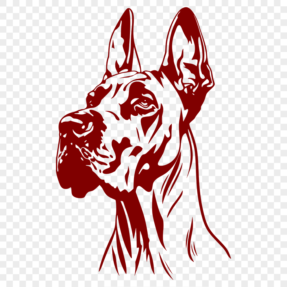 Creative Great Dane - For Laser Project