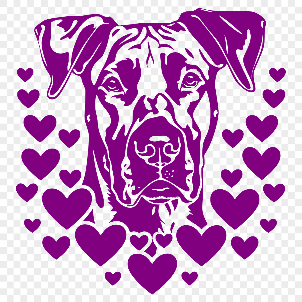 Free Unique Great Dane Clipart