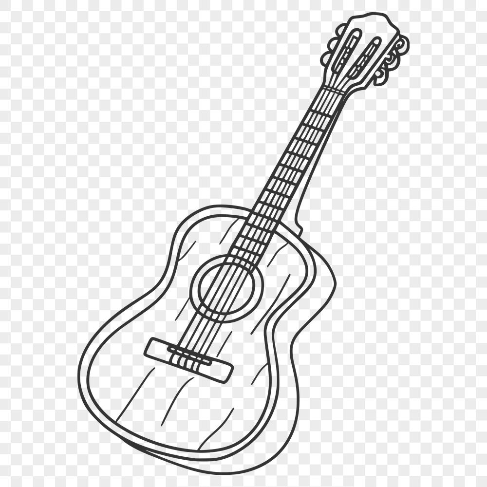 Free Free Guitar Vector Art