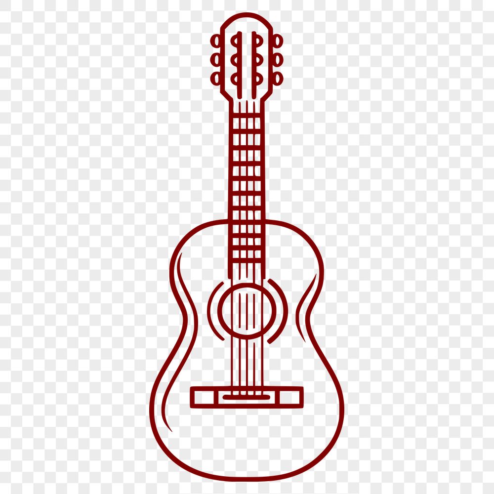 Free Unique Guitar Printable Artwork