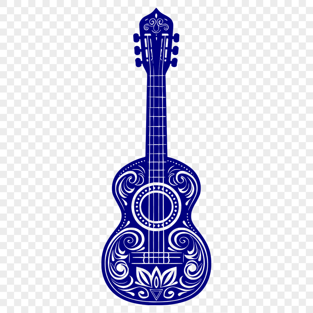 Free Artistic Guitar Vector Image