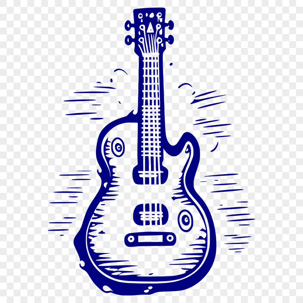 Unique Guitar Printable Artwork