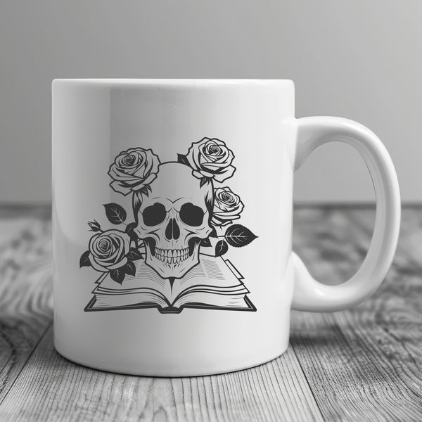Beautiful Free Vector Art Skull A high-resolution, editable SVG design featuring a detailed gothic skull motif, ideal for crafting and design applications.