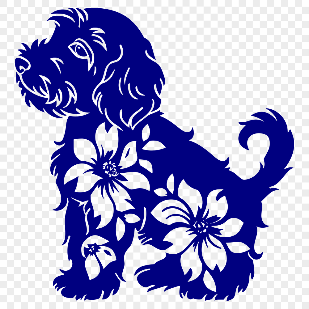 Standing Havanese Stencil