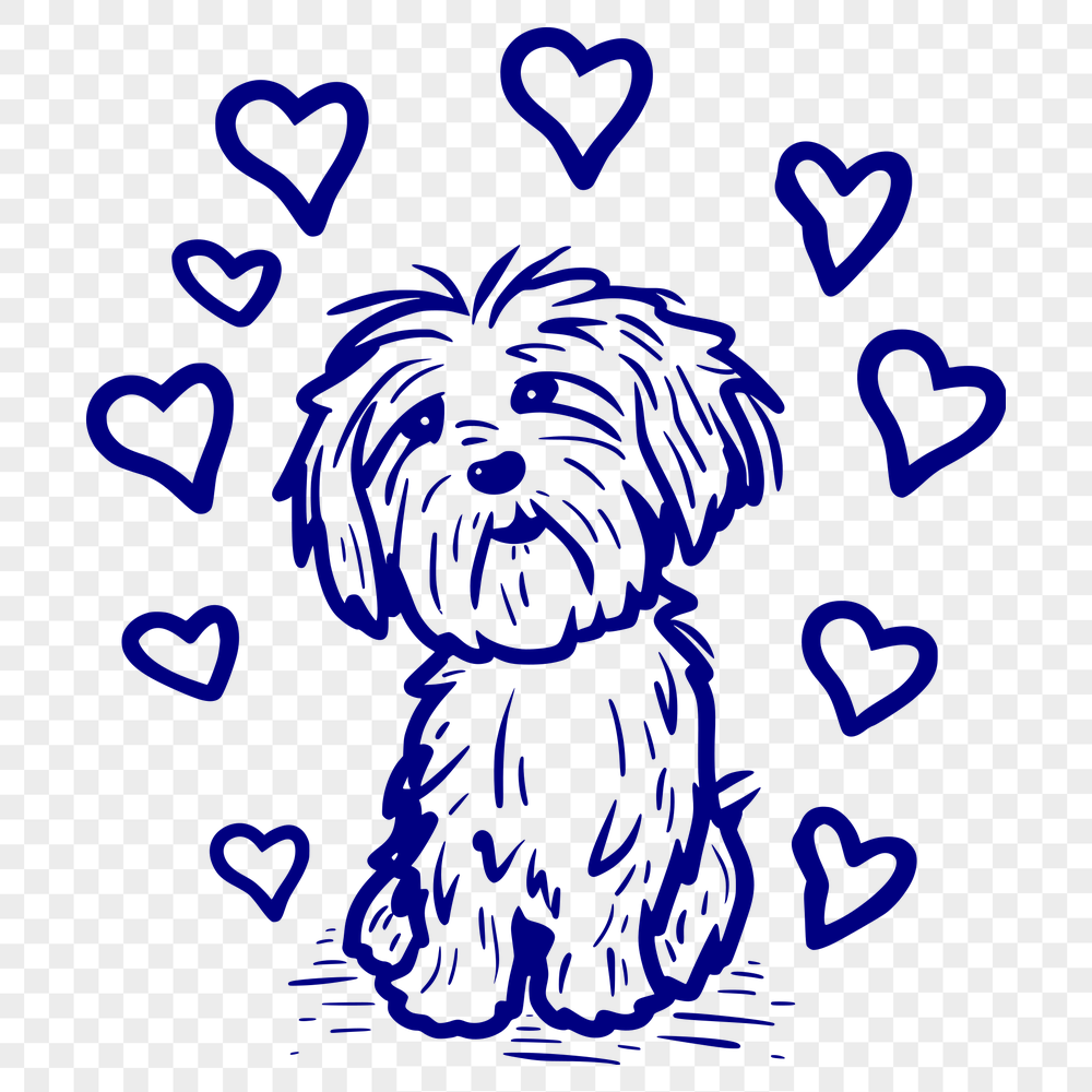 Free Free Havanese Vector Art