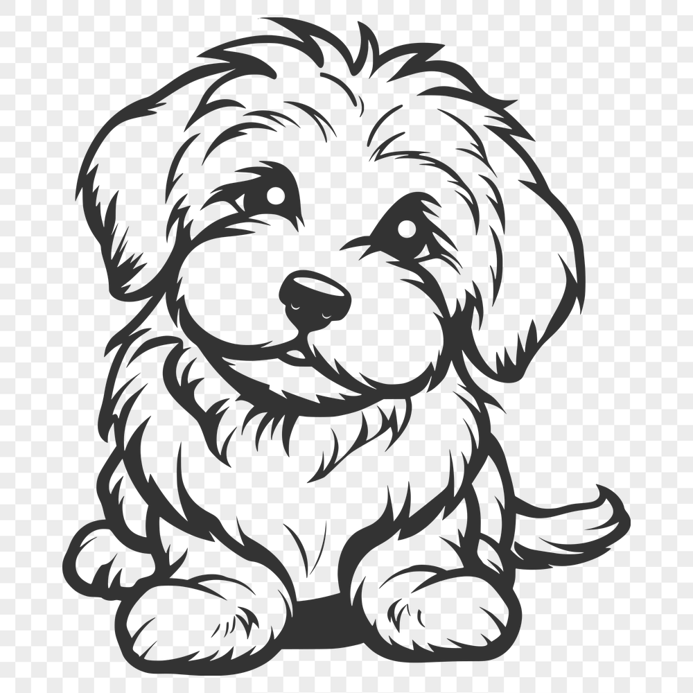 Free Creative Havanese Vector Craft File