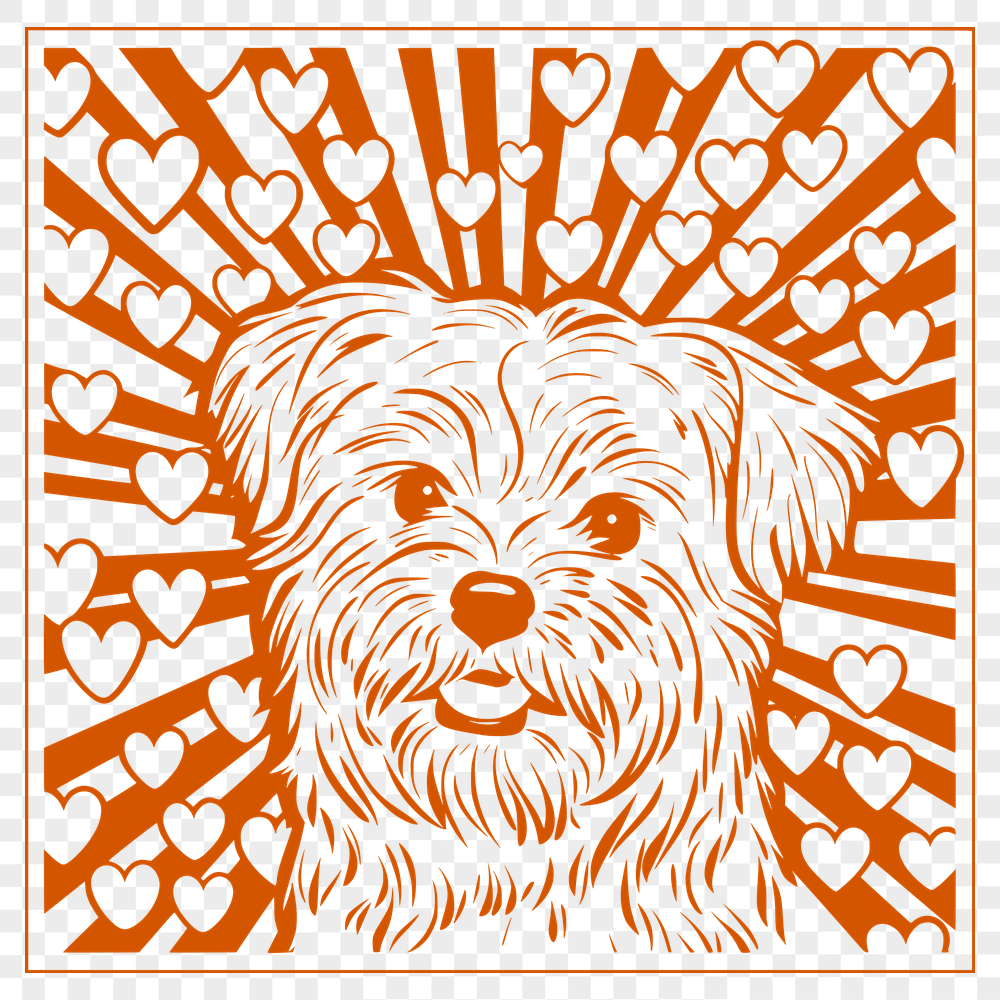 Artistic Havanese Decal