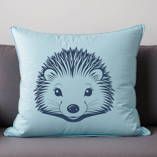 Creative Hedgehog Graphic Design A vector illustration of a hedgehog, suitable for various design projects.