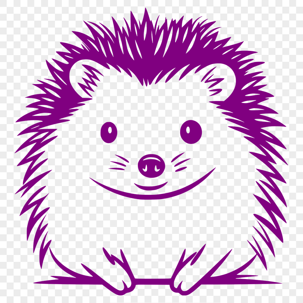 Unique Hedgehog Decal