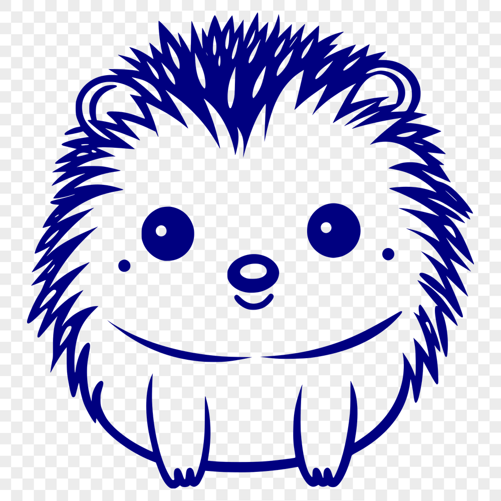 Unique Hedgehog Artwork