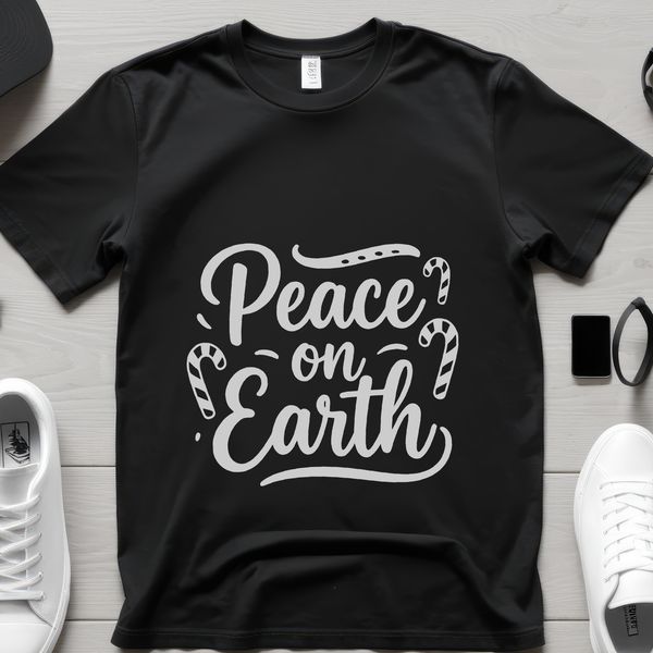 A vector illustration of a festive holiday phrase set in bold typography.