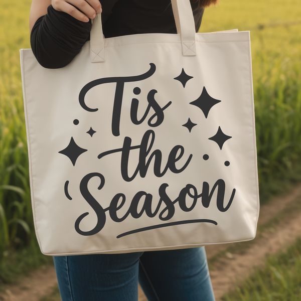 A set of customizable Christmas-themed vector words for crafting and design projects.