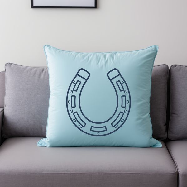 SVG horse shoe vector art for commercial use and cutting machine
