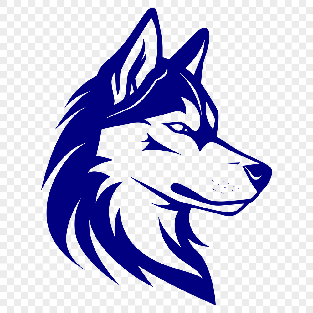 Unique Husky Decal