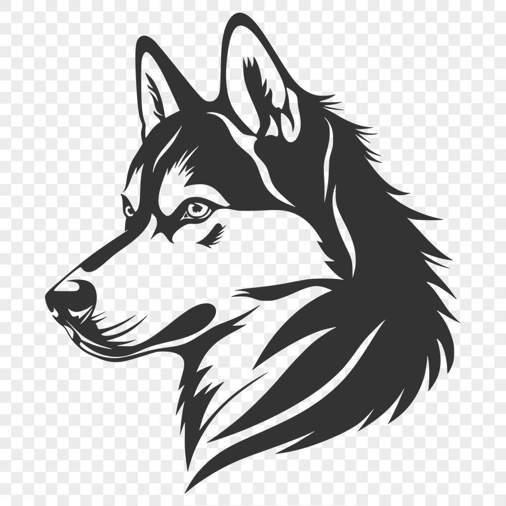 Free Husky Artwork