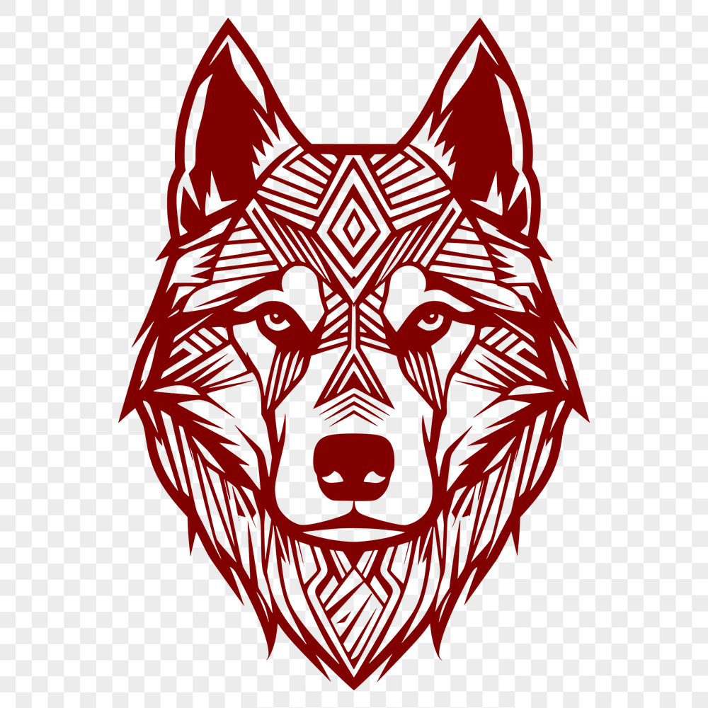 Ornate Husky - For Laser Project