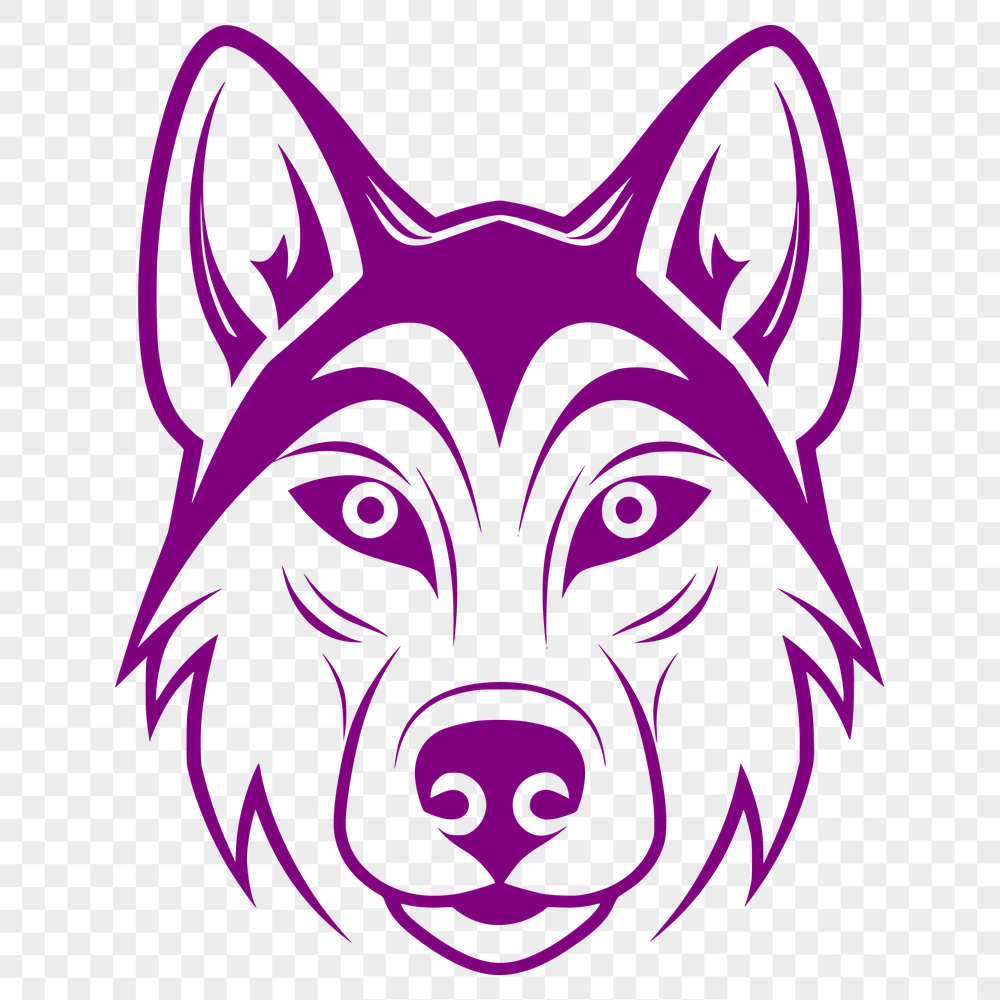 Free Husky Vector Art