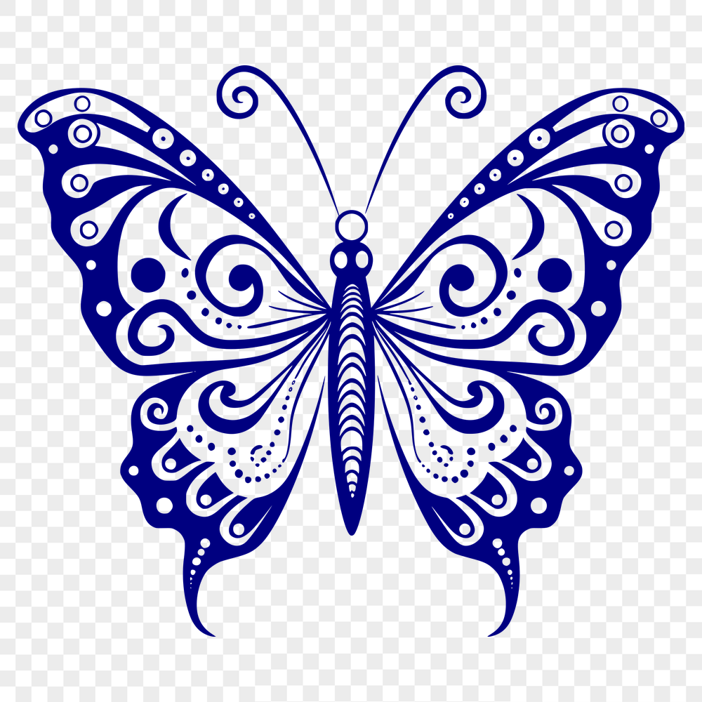 Ornate Butterfly Printable Artwork