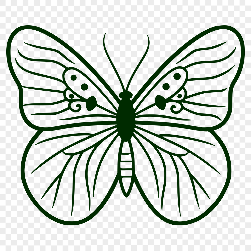 Free Free Butterfly Clipart