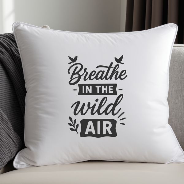 Nature-inspired quote illustration in vector format