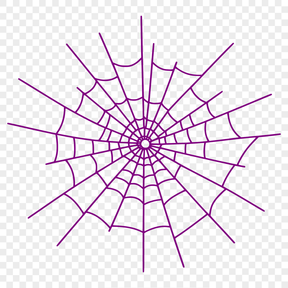 A intricate web pattern designed with precision vectors, ideal for digital art projects.