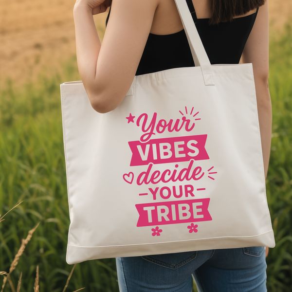 Quote about karma in a simple, clean vector font.