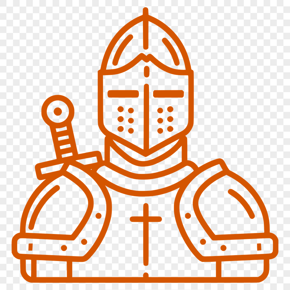 Free Unique Knight Vector Art